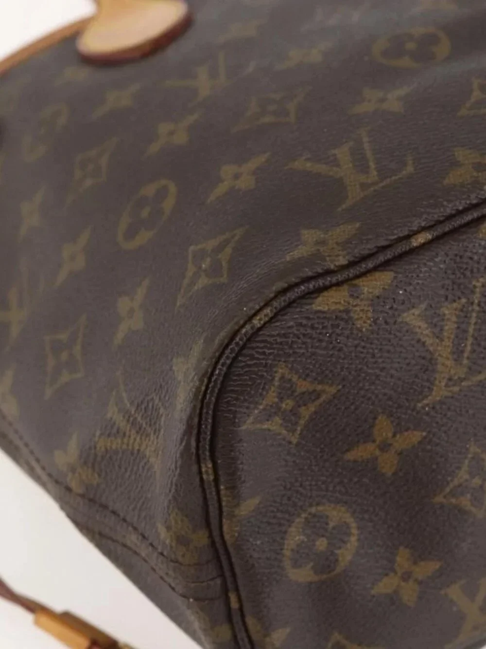 LOUIS VUITTON Monogram Neverfull PM Tote Bag M40155 LV Auth am10359
